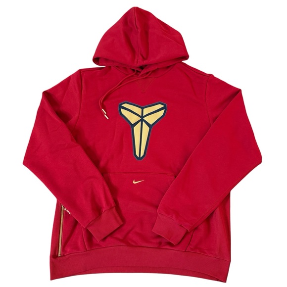 Nike Kobe Halo Standard Issue Pullover Basketball Hoodie Red HF0066-636 LargeNew - Picture 2 of 7